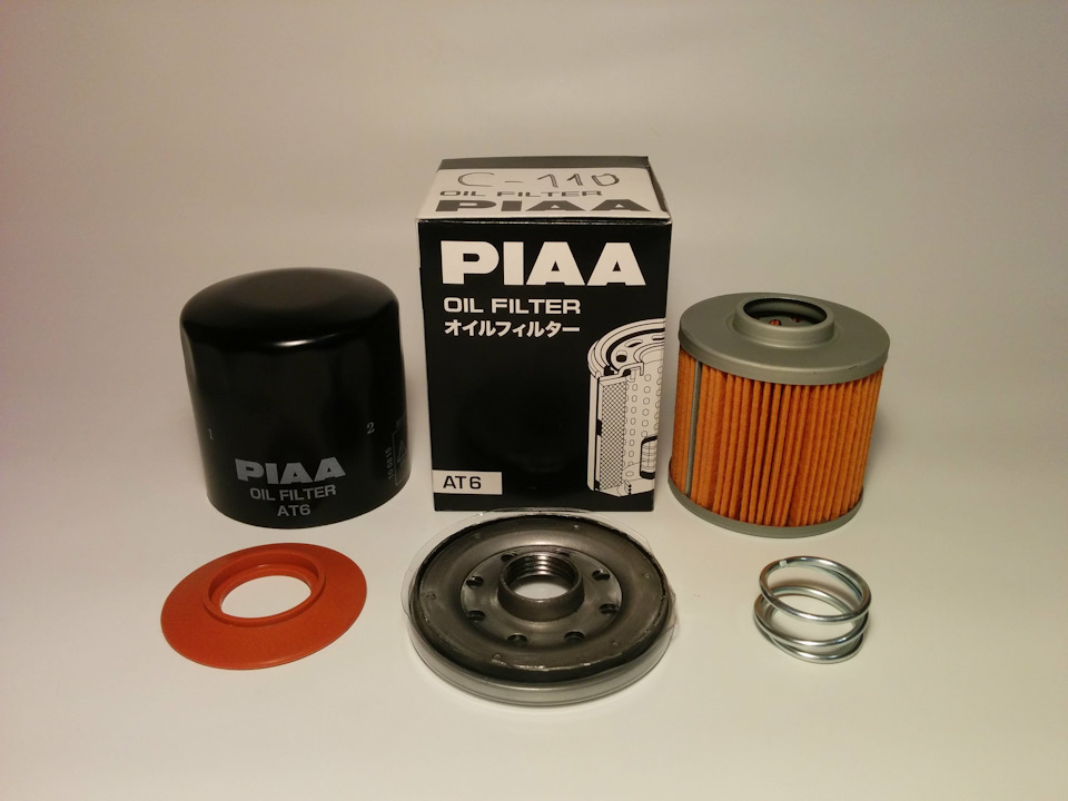 Вскрытие масляного фильтра PIAA AT6