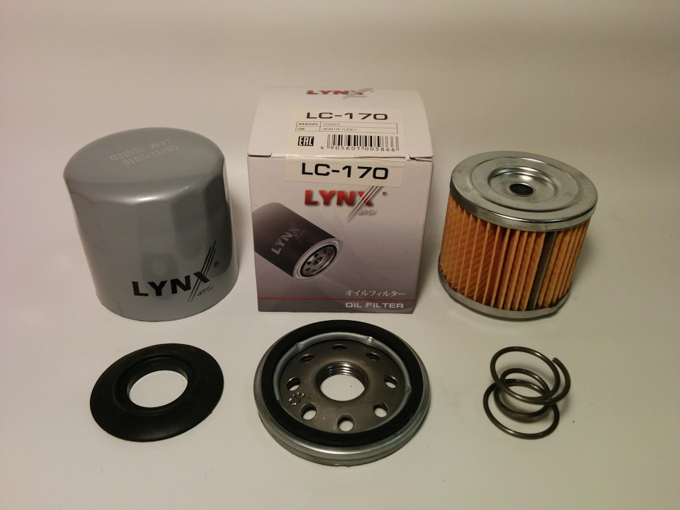 Вскрытие масляного фильтра LYNXauto LC-170