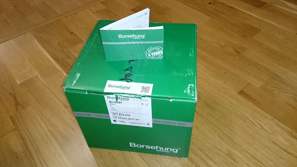 Borsehung B14597 — made in Germany (вентилятор салона)