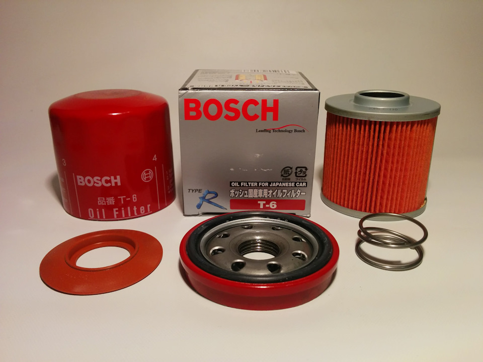 Вскрытие масляного фильтра Bosch Type R T-6